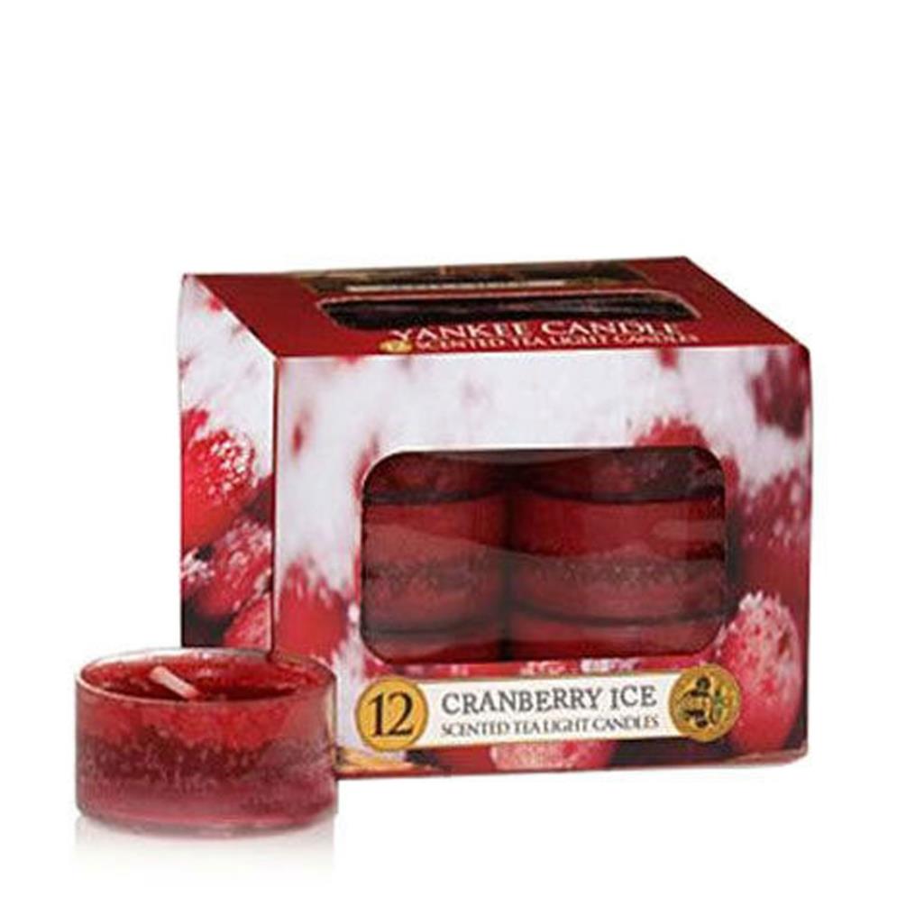 Yankee Candle Cranberry Ice™ Tea Lights (Pack of 12) £5.59